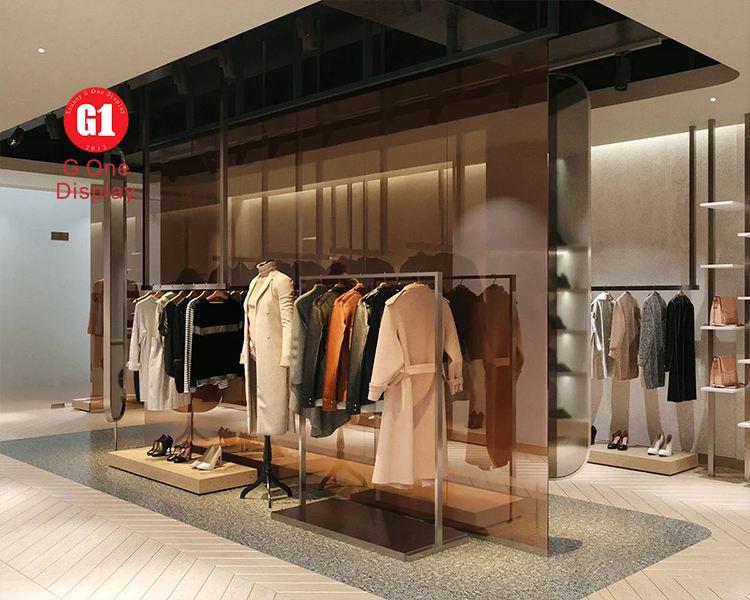 Clean retail centerpiece